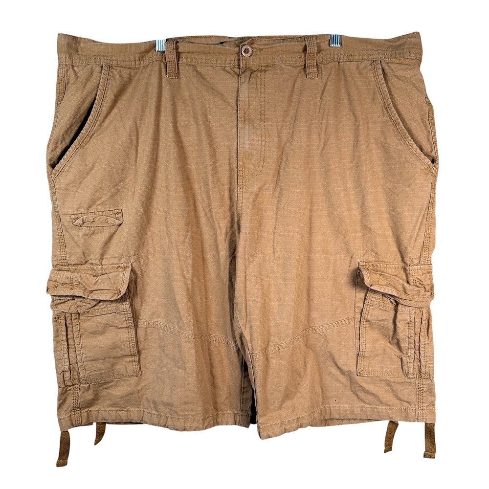 Southpole Cargo Shorts Mens 46 Tan Ripstop Utility Baggy Gorpcore Streetwear Y2K